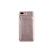 UNIQ Accessory UNIQ Accessory iPhone 7-8 Plus Kunstleer Backcover hoesje met rits - Roze UNIQ Accessory UNIQ Accessory iPhone 7-8 Plus Kunstleer Backcover hoesje met rits - Roze