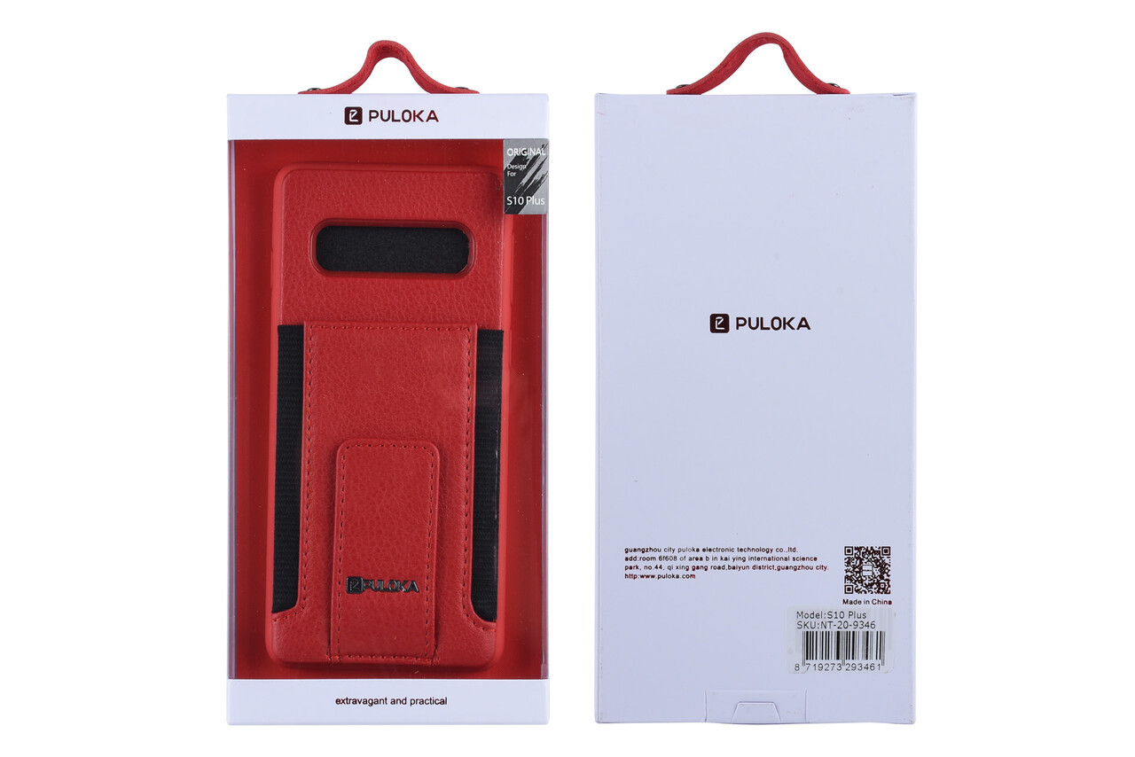 UNIQ Accessory Back Cover voor Samsung Galaxy S10+ - Rood UNIQ Accessory Back Cover voor Samsung Galaxy S10+ - Rood