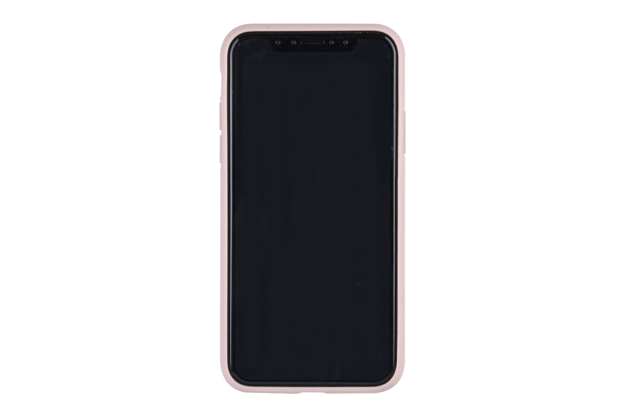 UNIQ Accessory UNIQ Accessory iPhone Xs Max Kunstleer Backcover hoesje met rits - Roze UNIQ Accessory UNIQ Accessory iPhone Xs Max Kunstleer Backcover hoesje met rits - Roze