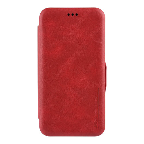 UNIQ Accessory Apple iPhone X;iPhone Xs Kartenhalter Rot Book-Case hul -Magnetverschluss - Kunststof;TPU