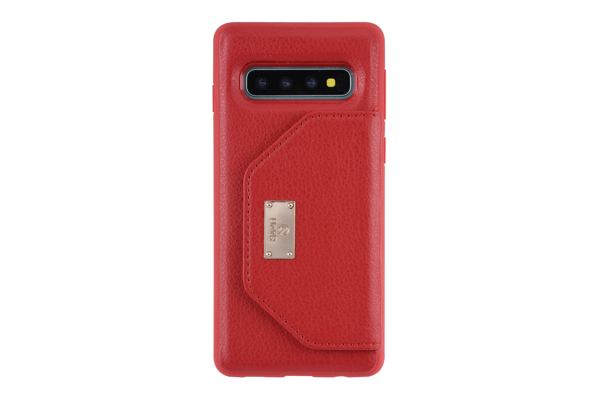 UNIQ Accessory UNIQ Accessory Galaxy S10 Kunstleer portemonnee Hard Case Back cover - Zwart, foto 2 van 6