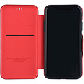UNIQ Accessory Apple iPhone X;iPhone Xs Kartenhalter Rot Book-Case hul -Magnetverschluss - Kunststof;TPU
