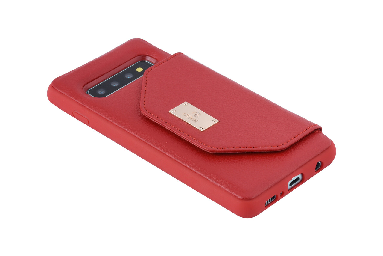 UNIQ Accessory Back Cover für Galaxy S10+ - Rot UNIQ Accessory Back Cover für Galaxy S10+ - Rot