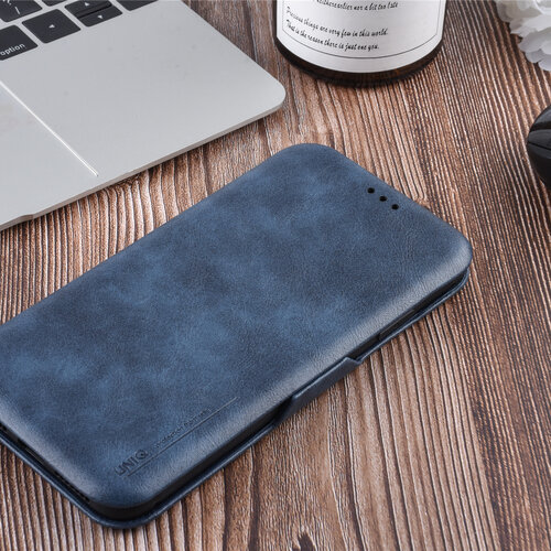 UNIQ Accessory UNIQ Accessory Blauw hoesje iPhone Xs Max - Luxe Book Case