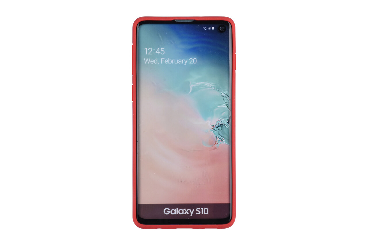 UNIQ Accessory Coque pour Galaxy S10 - Rouge UNIQ Accessory Coque pour Galaxy S10 - Rouge