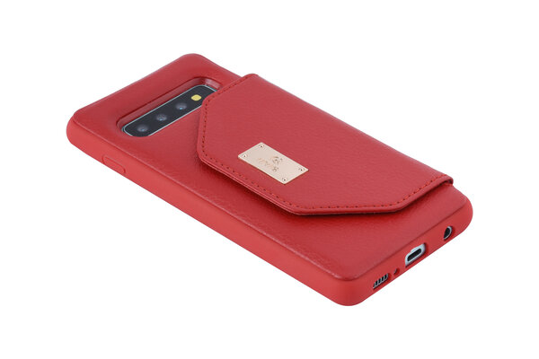 UNIQ Accessory Back Cover for Galaxy S10 - Red UNIQ Accessory Back Cover for Galaxy S10 - Red