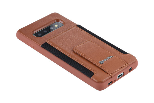 UNIQ Accessory Back Cover voor Samsung Galaxy S10 - Bruin UNIQ Accessory Back Cover voor Samsung Galaxy S10 - Bruin
