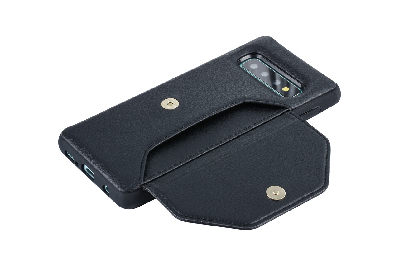 UNIQ Accessory UNIQ Accessory Back Cover voor Samsung Galaxy S10 - Zwart UNIQ Accessory UNIQ Accessory Back Cover voor Samsung Galaxy S10 - Zwart