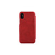 UNIQ Accessory UNIQ Accessory Rood hoesje iPhone X-Xs - Luxe Book Case UNIQ Accessory UNIQ Accessory Rood hoesje iPhone X-Xs - Luxe Book Case