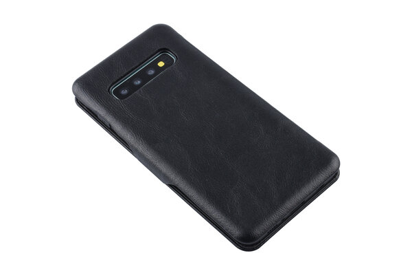UNIQ Accessory Samsung Galaxy S10+ Card holder Black Book type case for Galaxy S10+ Magnetic closure UNIQ Accessory Samsung Galaxy S10+ Card holder Black Book type case for Galaxy S10+ Magnetic closure