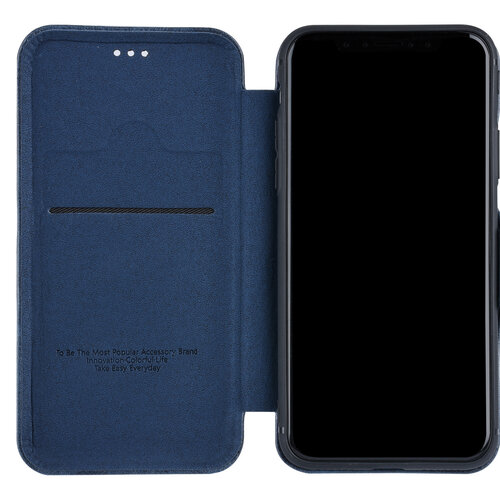 UNIQ Accessory UNIQ Accessory Blauw hoesje iPhone Xs Max - Luxe Book Case