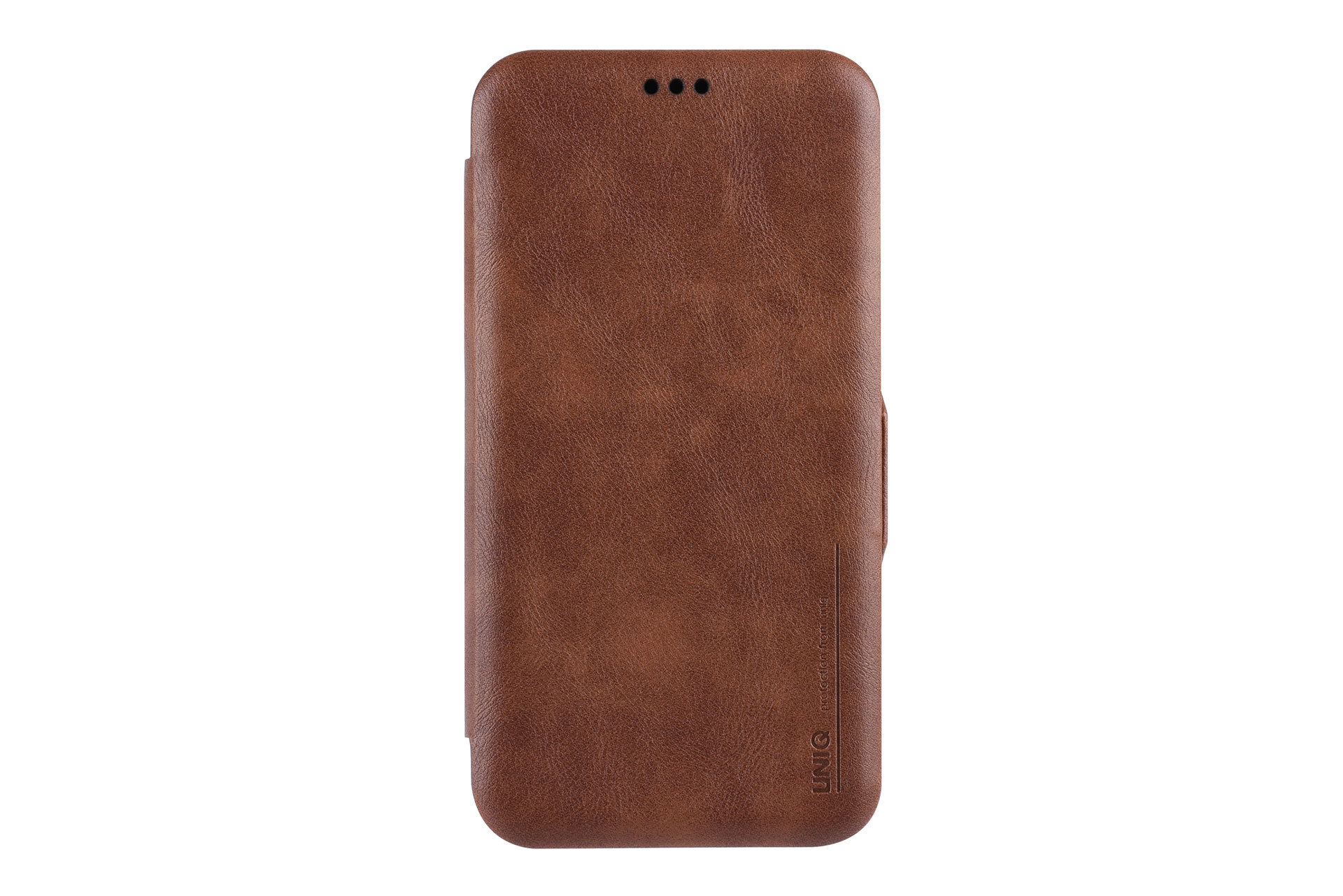 UNIQ Accessory UNIQ Accessory Bruin hoesje Galaxy S9 - Luxe Book Case (G960), foto 2 van 6