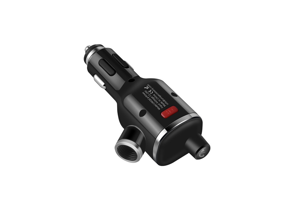 UNIQ Accessory FM Transmitter en autolader - lange arm - van UNIQ Accessory - Zwart, foto 3 van 6