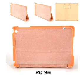 Apple iPad Mini 2-3 Roze Smart Case - Book Case Tablethoes Apple iPad Mini 2-3 Roze Smart Case - Book Case Tablethoes