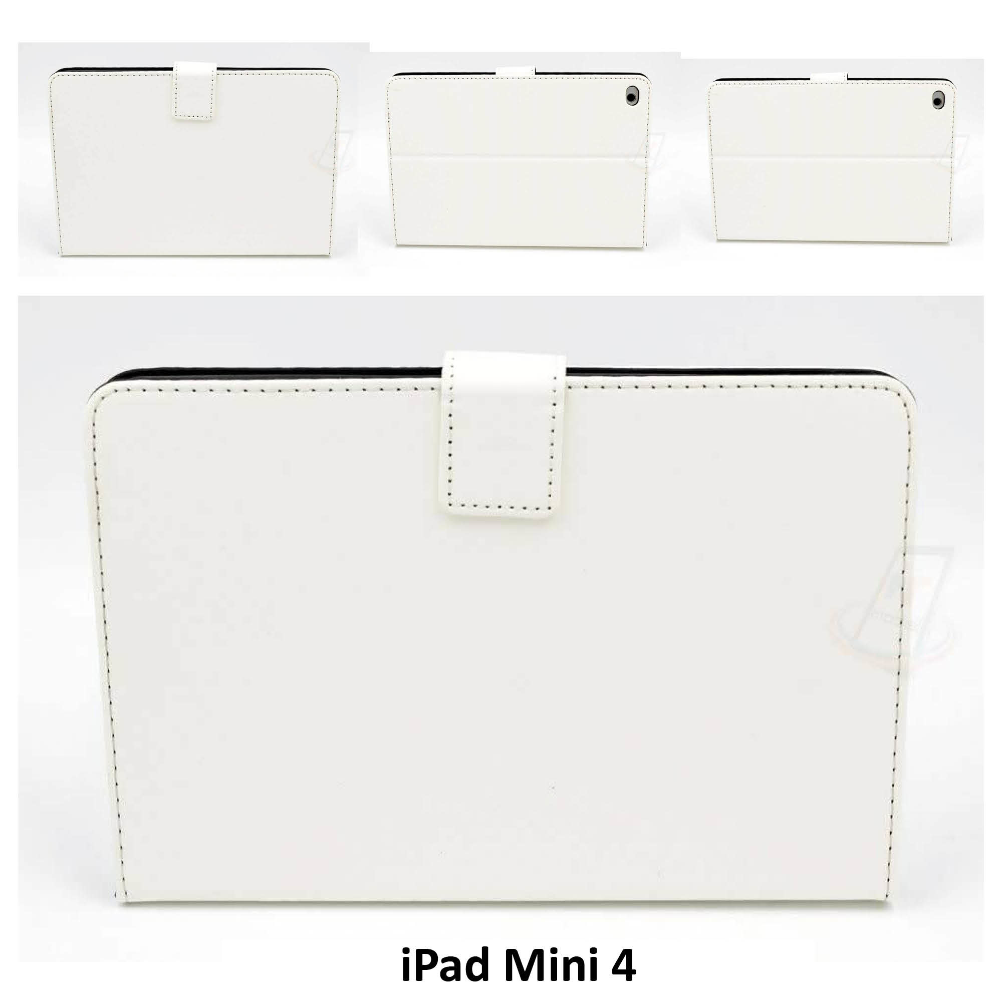 Apple iPad Mini 4 Wit Smart Case - Book Case Tablethoes