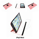 Apple Hell Rosa Book Case Tablet für iPad Mini Apple Hell Rosa Book Case Tablet für iPad Mini