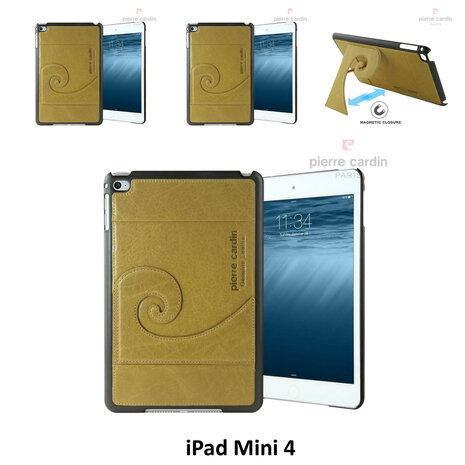 Pierre Cardin Apple Gelb Back Cover Tablet für iPad Mini 4 Pierre Cardin Apple Gelb Back Cover Tablet für iPad Mini 4