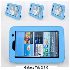 Samsung Hell Blau Book Case Tablet für Galaxy Tab 2 7.0