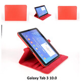 Samsung Rood Book Case Tablet voor Galaxy Tab 3 10.0