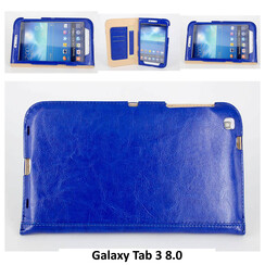 Samsung Blue Book Case Tablet for Galaxy Tab 3 8.0