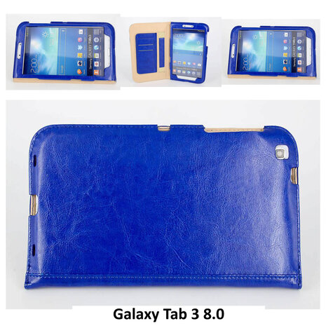 Samsung Blau Book Case Tablet für Galaxy Tab 3 8.0 Samsung Blau Book Case Tablet für Galaxy Tab 3 8.0