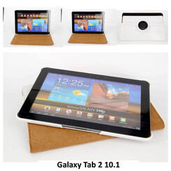 Samsung White Book Case Tablet for Galaxy Tab 2 10.1