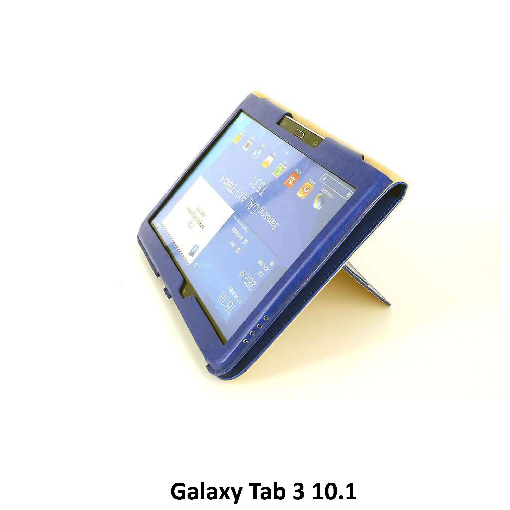 Samsung Blauw Book Case Tablet voor Galaxy Tab 3 10.1