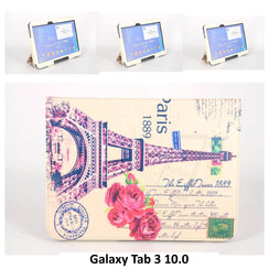Samsung Print Book Case Tablet for Galaxy Tab 3 10.0