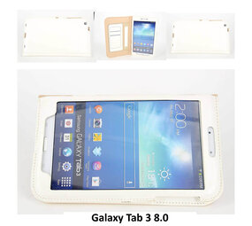 Samsung Wit Book Case Tablet voor Galaxy Tab 3 8.0 Samsung Wit Book Case Tablet voor Galaxy Tab 3 8.0