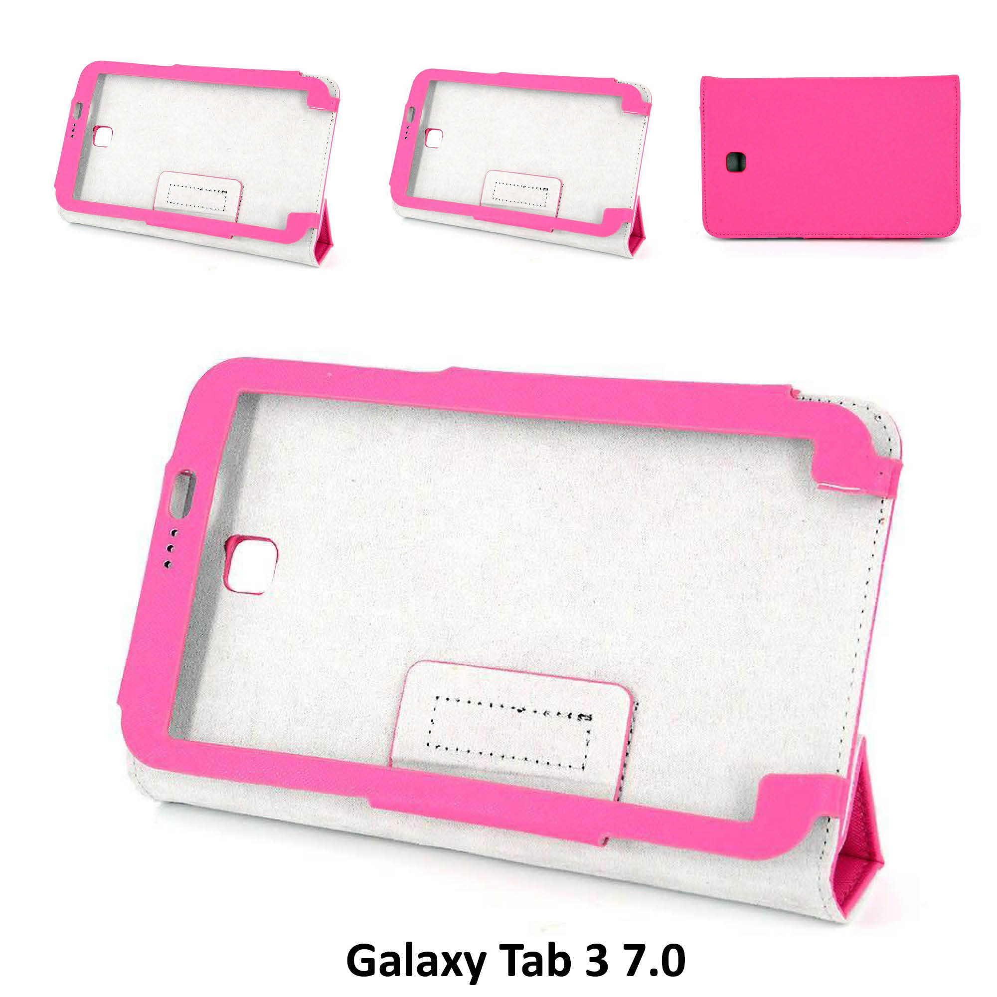 Samsung Roze Book Case Tablet voor Galaxy Tab 3 7.0