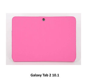 Samsung Roze Book Case Tablet voor Galaxy Tab 2 10.1 Samsung Roze Book Case Tablet voor Galaxy Tab 2 10.1