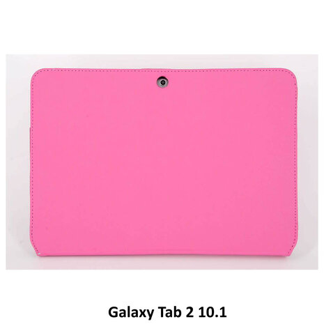 Samsung Roze Book Case Tablet voor Galaxy Tab 2 10.1 Samsung Roze Book Case Tablet voor Galaxy Tab 2 10.1