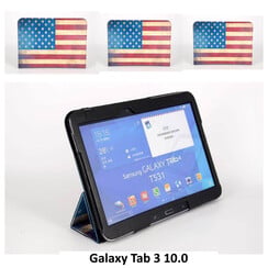 Samsung Print Book Case Tablet for Galaxy Tab 3 10.0