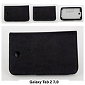 Samsung Zwart Book Case Tablet voor Galaxy Tab 2 7.0