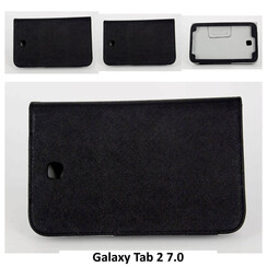 Samsung Tablet Housse Noir pour Galaxy Tab 2 7.0