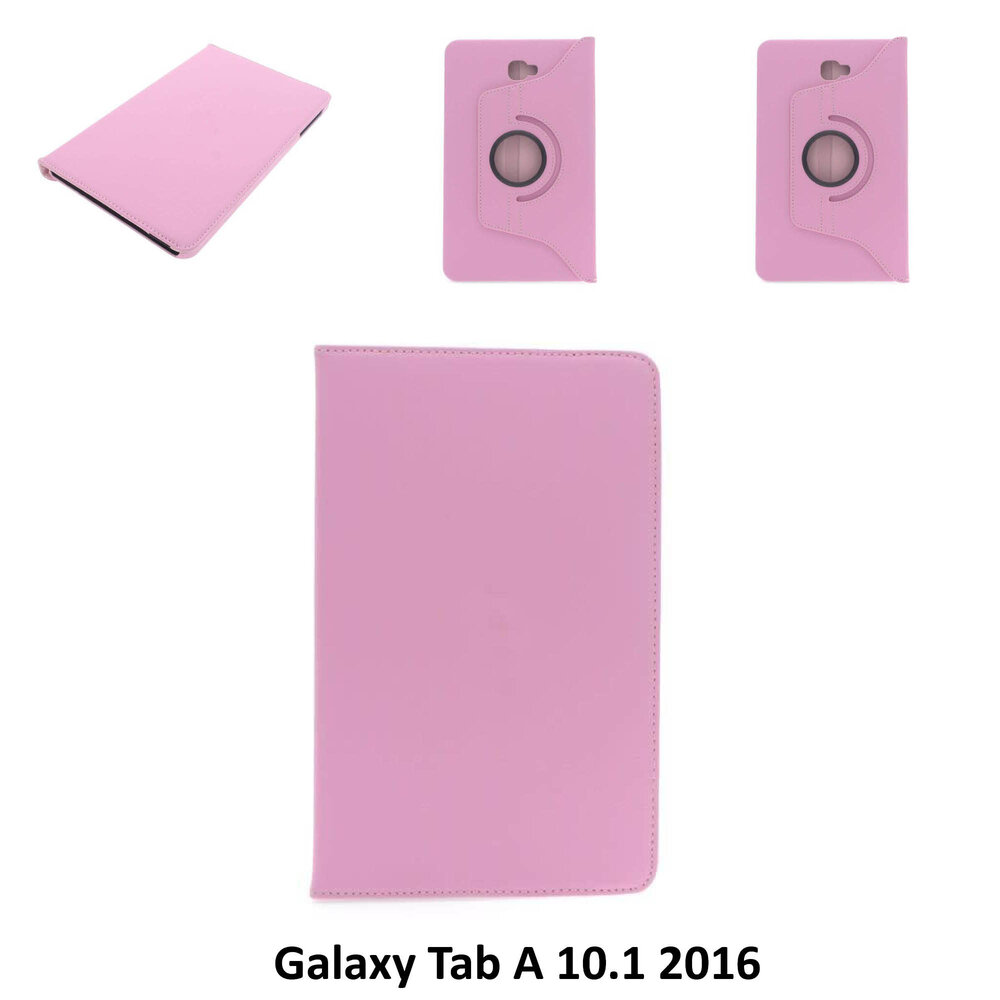 Samsung Roze Book Case Tablet voor Galaxy Tab A 10.1 2016 Samsung Roze Book Case Tablet voor Galaxy Tab A 10.1 2016