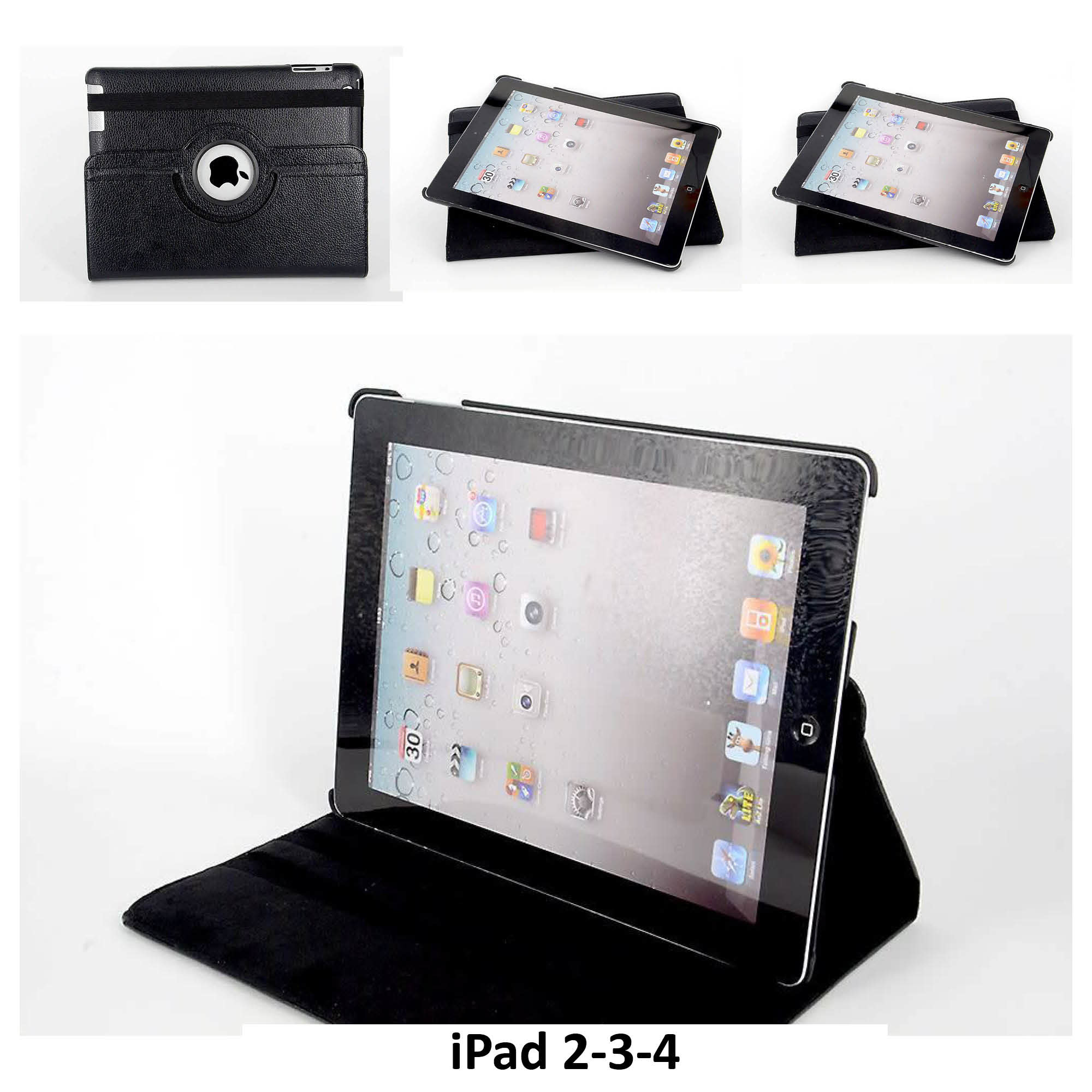 Apple Tablet Housse Noir pour iPad Mini 2-3-4 - NT Mobiel