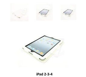 Apple White Book Case Tablet for iPad 2-3-4 Apple White Book Case Tablet for iPad 2-3-4