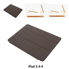 Apple D Brown Book Case Tablet for iPad 2-3-4