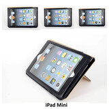 Apple iPad Mini 2-3 Zwart Smart Case - Book Case Tablethoes
