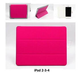 Apple Hot Pink Book Case Tablet for iPad 2-3-4 Apple Hot Pink Book Case Tablet for iPad 2-3-4