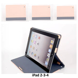 Apple Hell Rosa Book Case Tablet für iPad 2-3-4