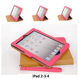 Apple Pink Book Case Tablet für iPad 2-3-4