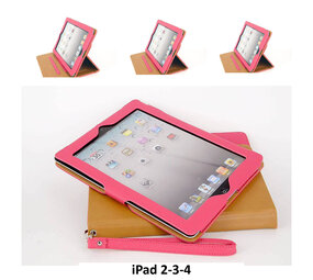 Apple Tablet Housse Rose pour iPad 2-3-4 Apple Tablet Housse Rose pour iPad 2-3-4