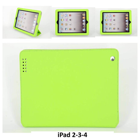 Apple Green Book Case Tablet for iPad 2-3-4 Apple Green Book Case Tablet for iPad 2-3-4
