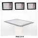 Apple Back Cover Tablet Clear pour iPad 2-3-4 Apple Back Cover Tablet Clear pour iPad 2-3-4