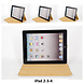 Apple iPad 2-3-4 Wit Smart Case - Book Case Tablethoes Apple iPad 2-3-4 Wit Smart Case - Book Case Tablethoes