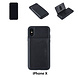 UNIQ Accessory Coque pour iPhone X - Noir UNIQ Accessory Coque pour iPhone X - Noir