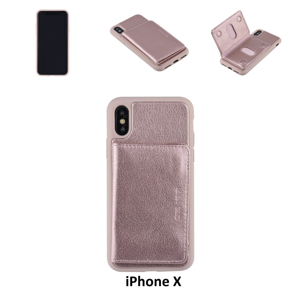 UNIQ Accessory Coque pour iPhone X - Rose UNIQ Accessory Coque pour iPhone X - Rose