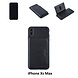UNIQ Accessory Coque pour iPhone Xs Max - Noir UNIQ Accessory Coque pour iPhone Xs Max - Noir